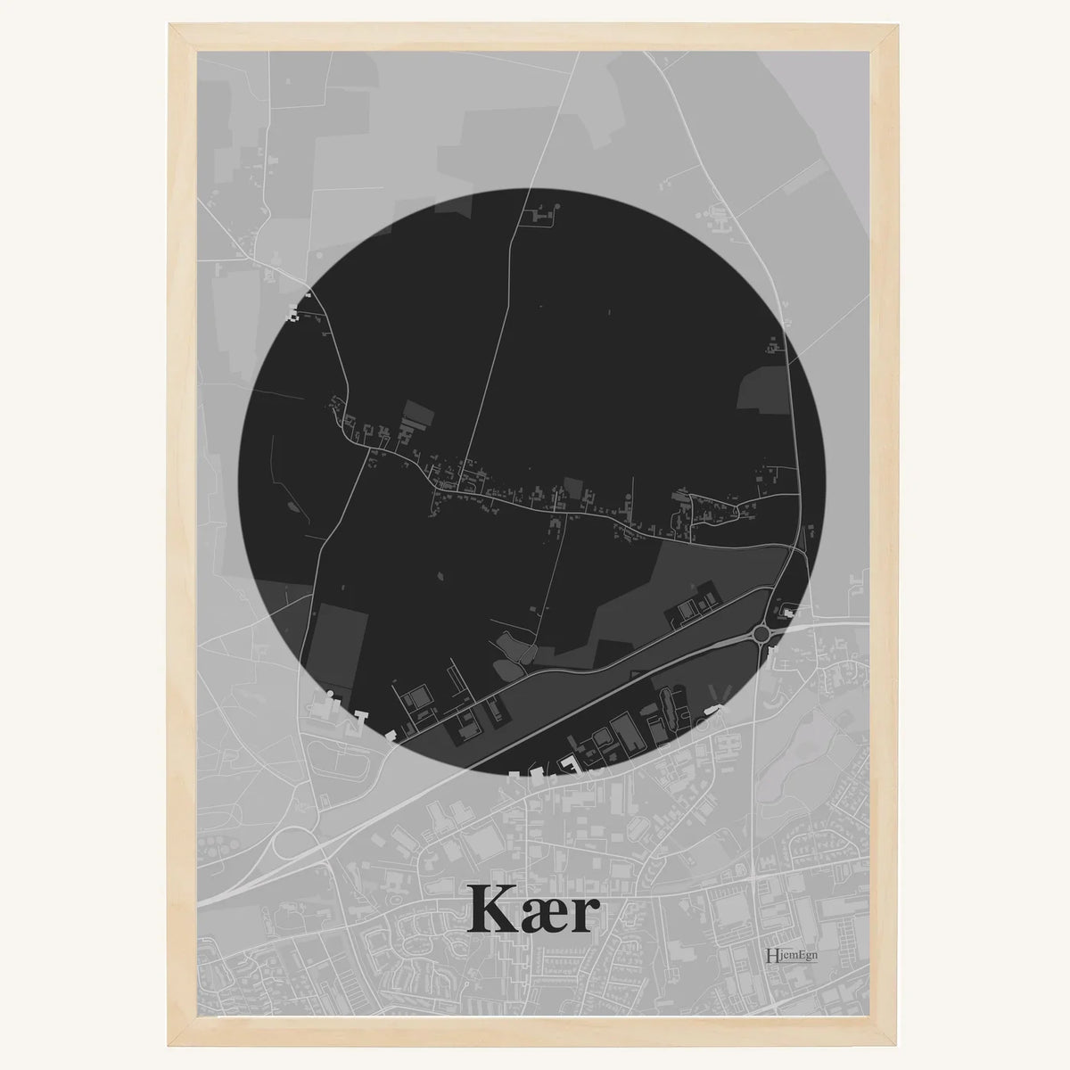 Kær plakat – Centrum 2026 – Mørk grå