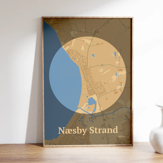 Næsby Strand Plakat