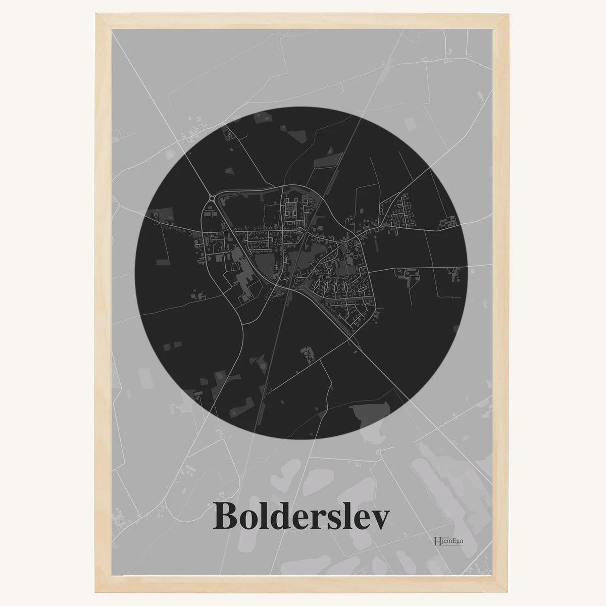 Bolderslev plakat – Centrum 2026 – Mørk grå
