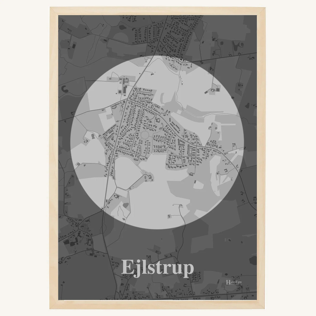Ejlstrup plakat – Centrum 2026 – Lys pastel grå