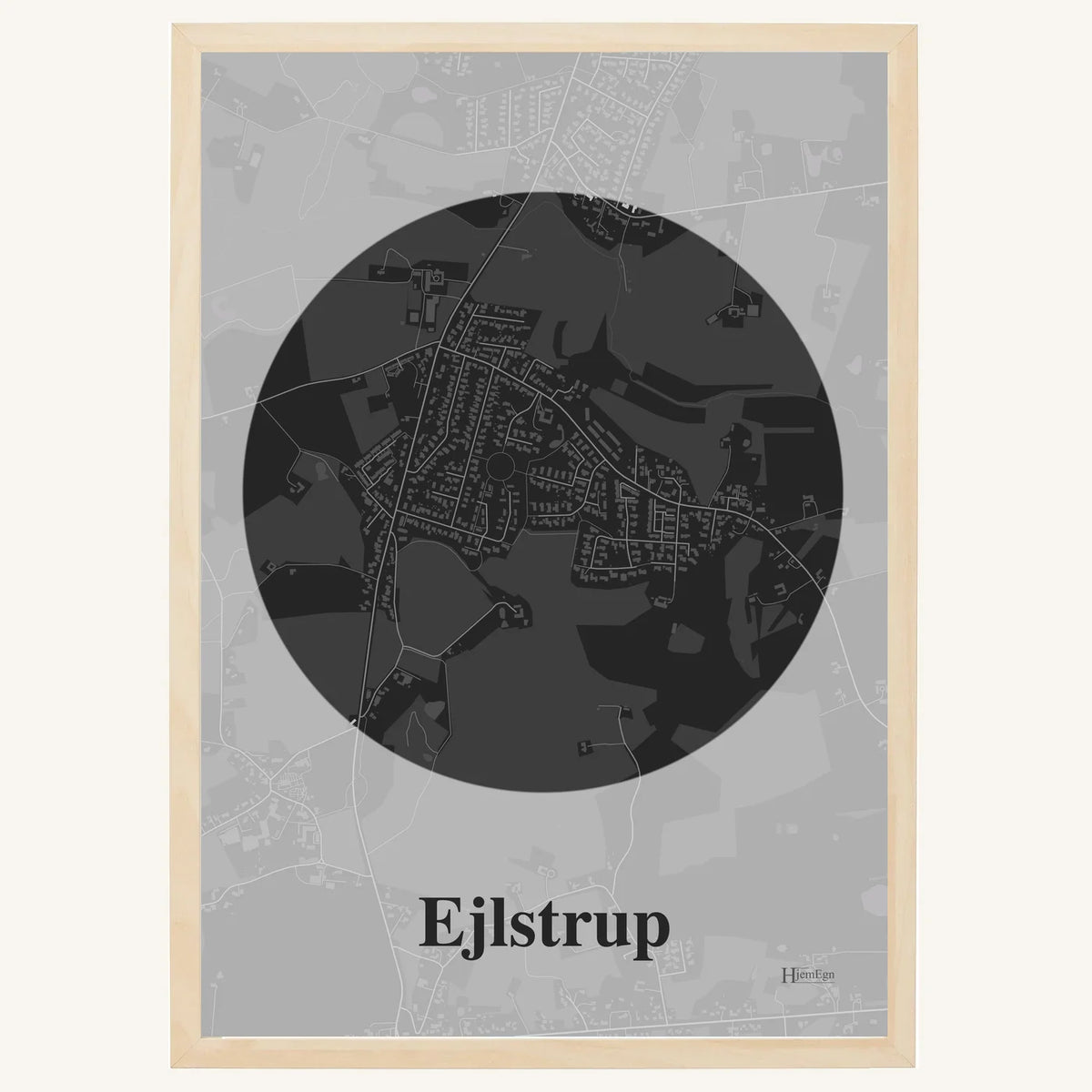 Ejlstrup plakat – Centrum 2026 – Mørk grå