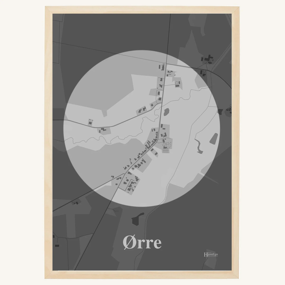 Ørre plakat – Centrum 2026 – Lys pastel grå