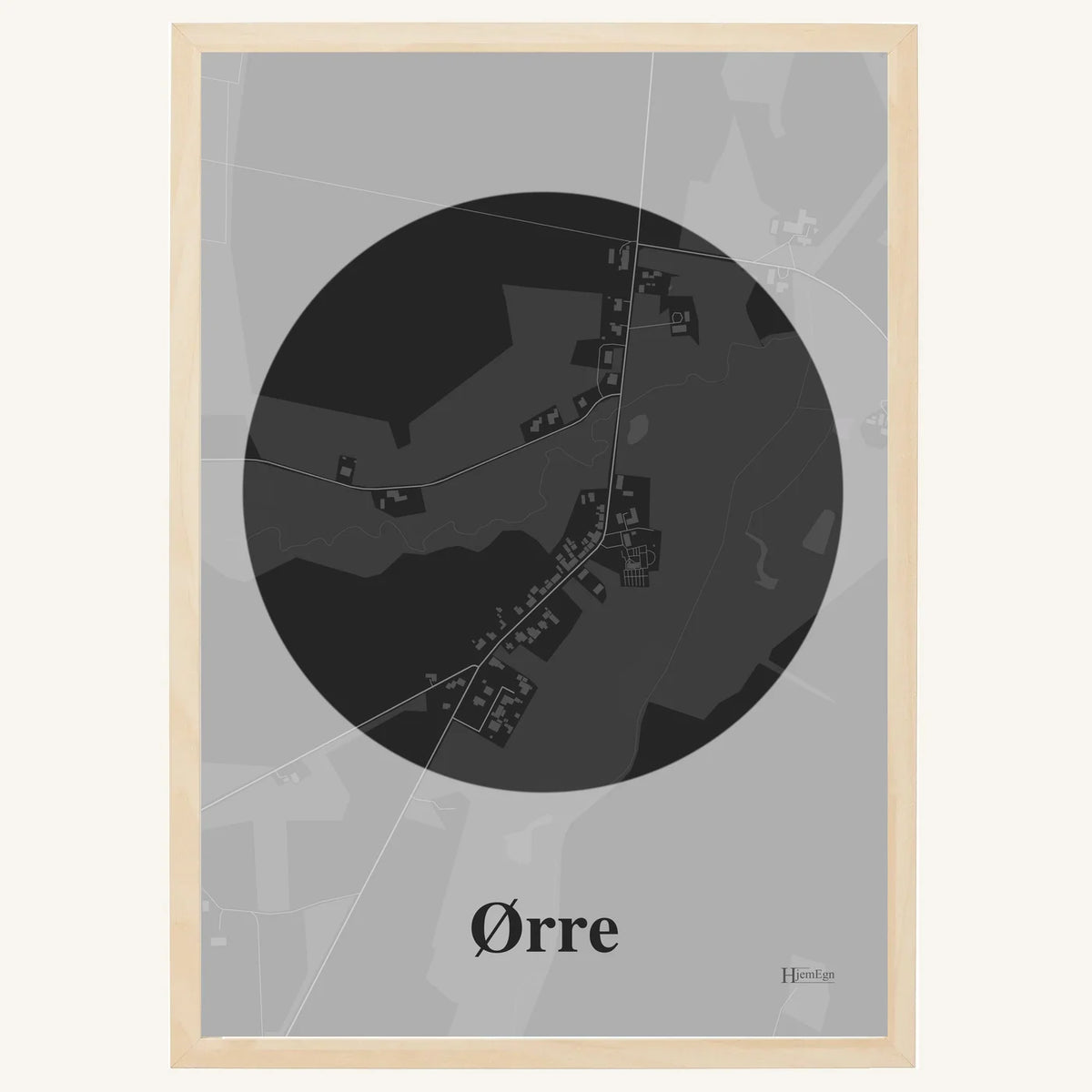 Ørre plakat – Centrum 2026 – Mørk grå