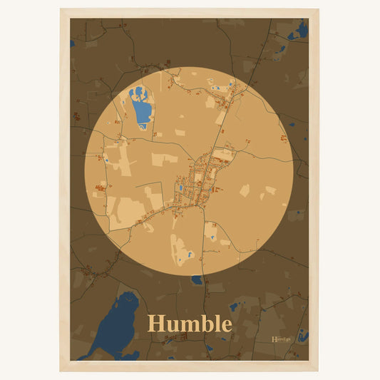 Humble Plakat – Lys pastel brun