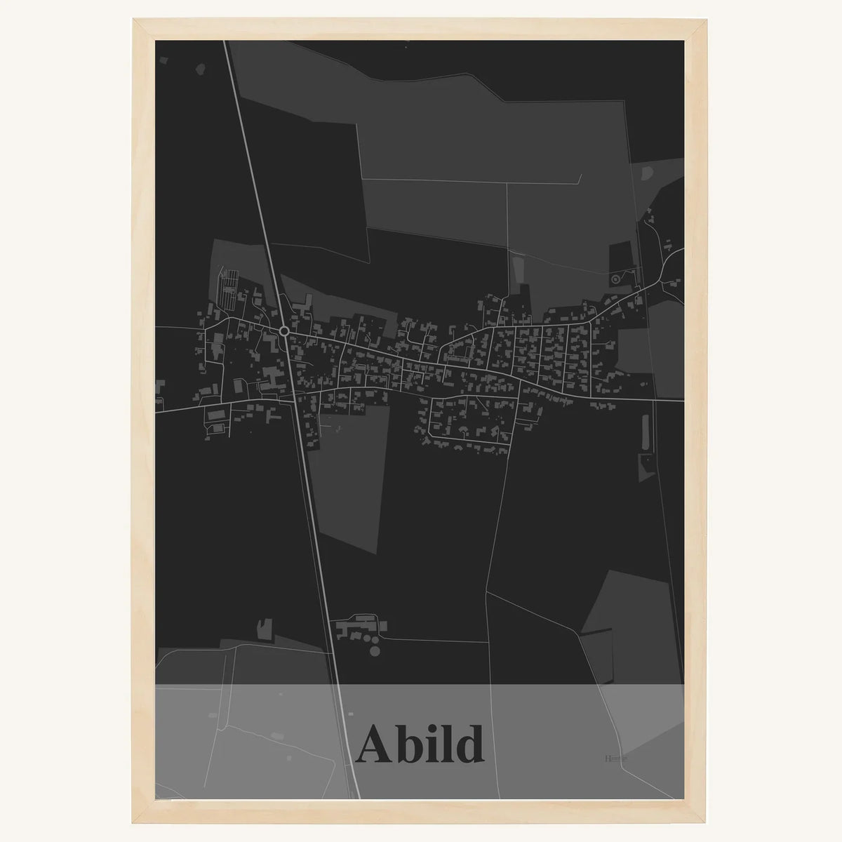Abild plakat – Firkantet 2026 – Mørk grå