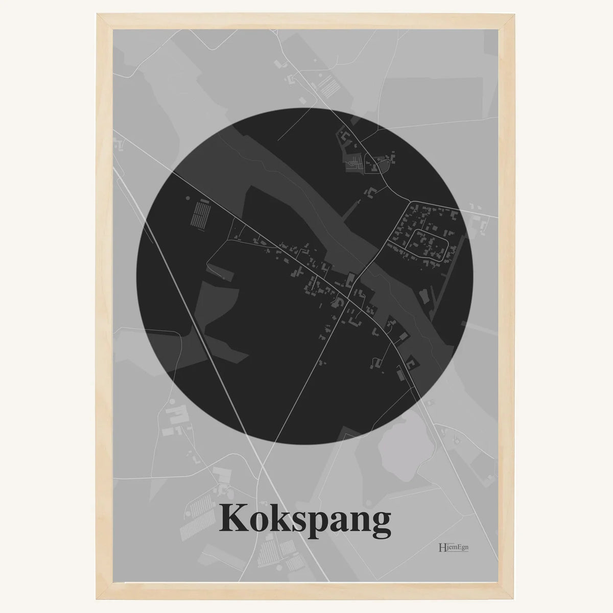 Kokspang plakat – Centrum 2026 – Mørk grå
