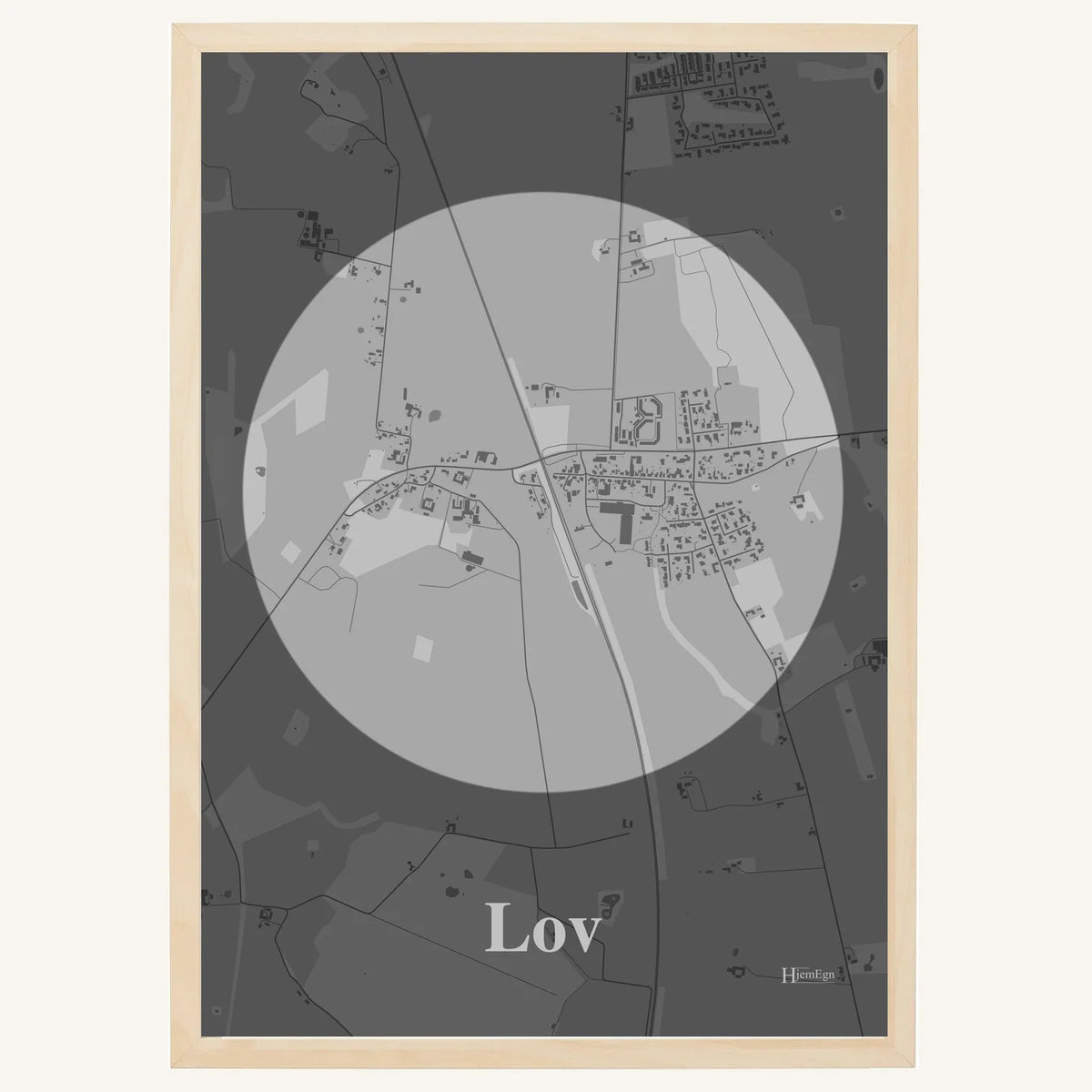 Lov plakat – Centrum 2026 – Lys pastel grå