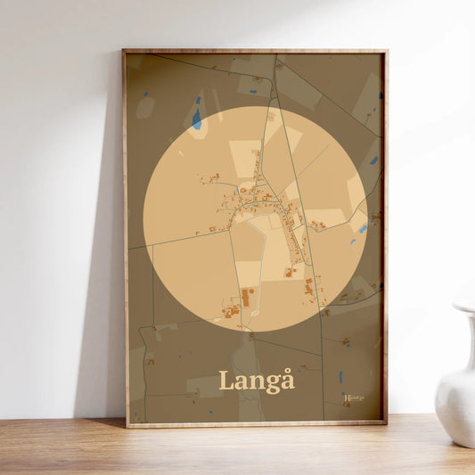 Langå plakat – Centrum 2026