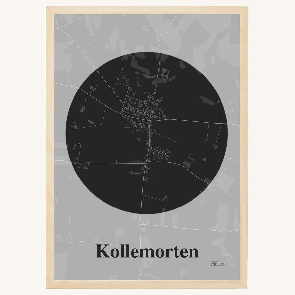 Kollemorten plakat – Centrum 2026 – Mørk grå