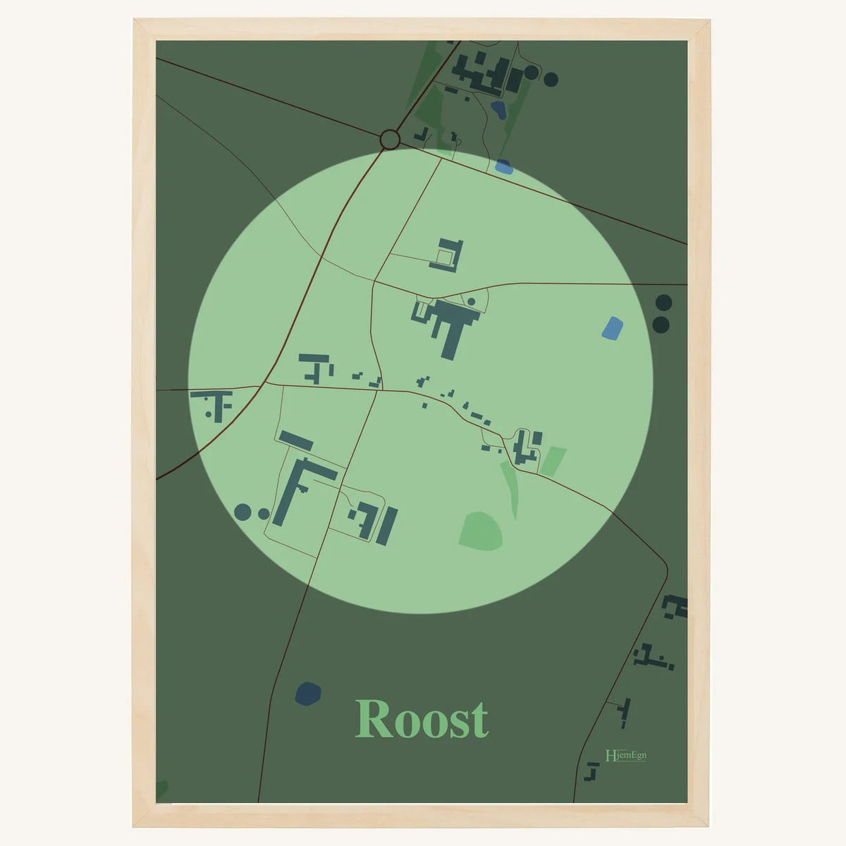 Roost plakat – Centrum 2026 – Lys pastel grøn