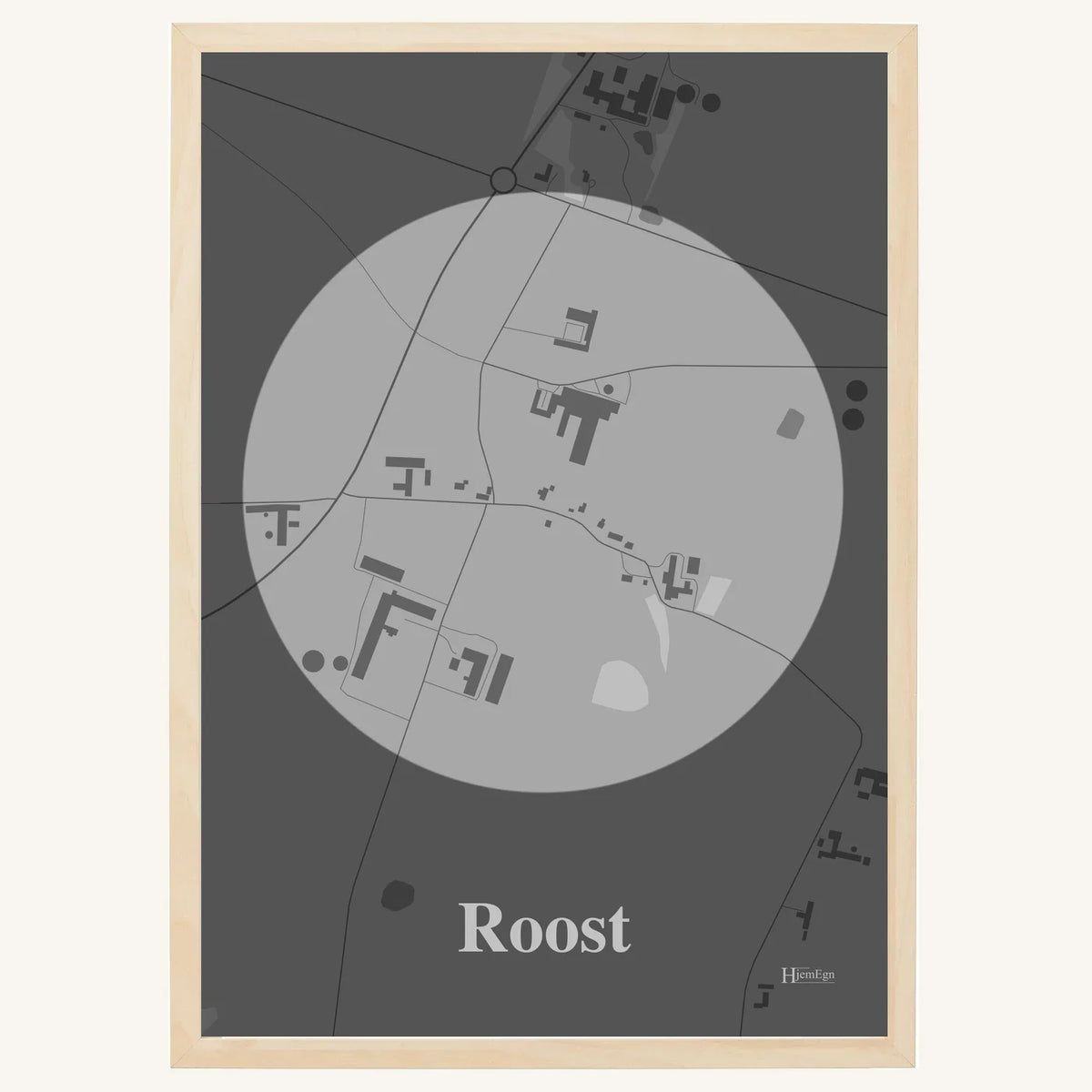 Roost plakat – Centrum 2026 – Lys pastel grå