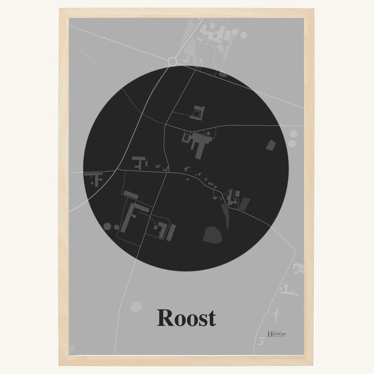 Roost plakat – Centrum 2026 – Mørk grå