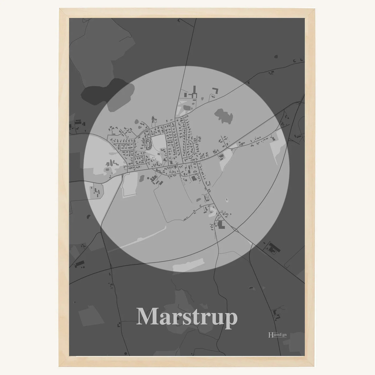 Marstrup plakat – Centrum 2026 – Lys pastel grå
