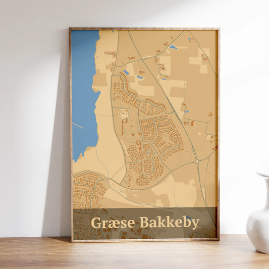 Græse Bakkeby Plakat