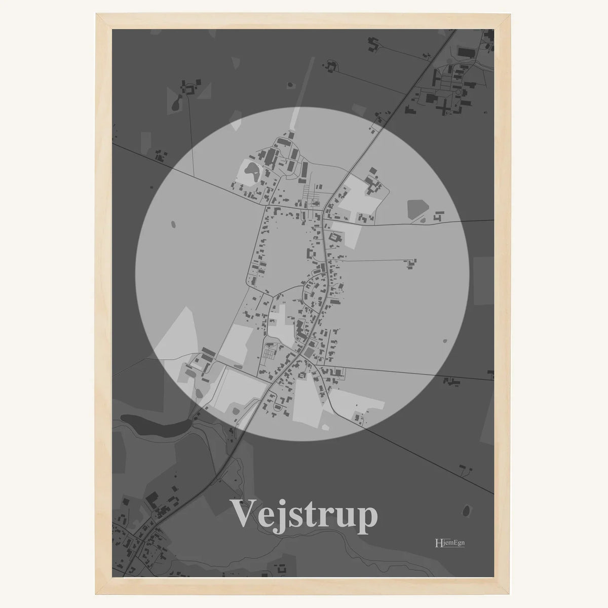 Vejstrup plakat – Centrum 2026 – Lys pastel grå