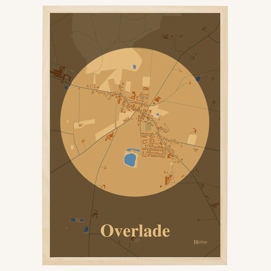 Overlade plakat – Centrum 2026 – Lys pastel brun
