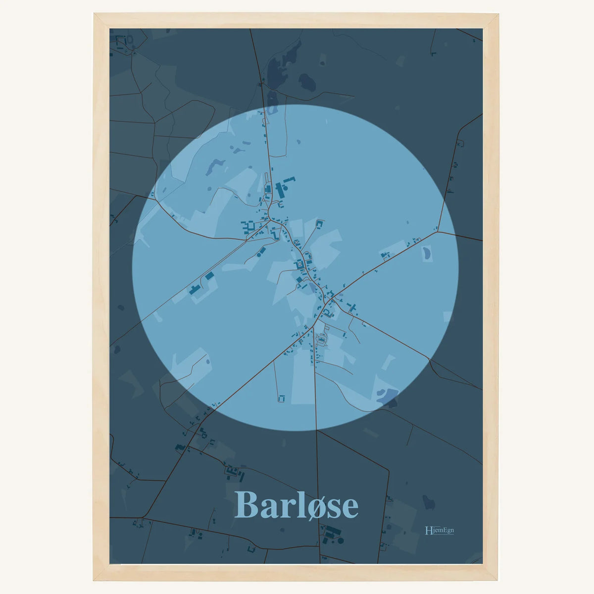 Barløse plakat – Centrum 2026 – Lys pastel blå