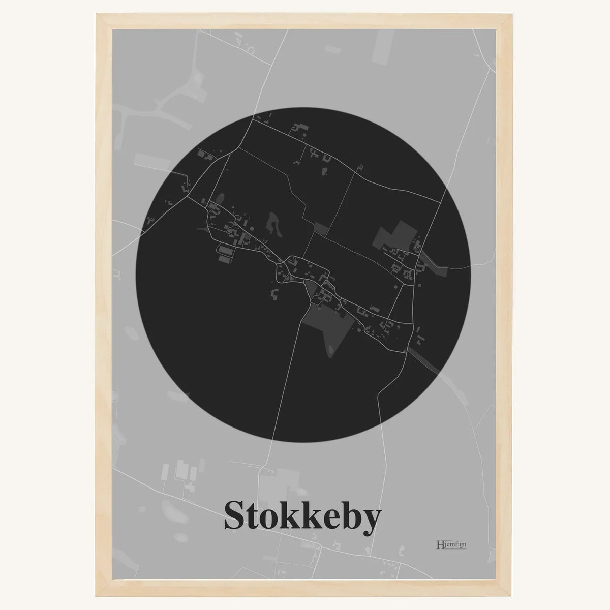 Stokkeby plakat – Centrum 2026 – Mørk grå