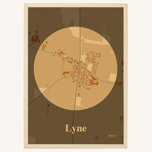 Lyne plakat – Centrum 2026 – Lys pastel brun