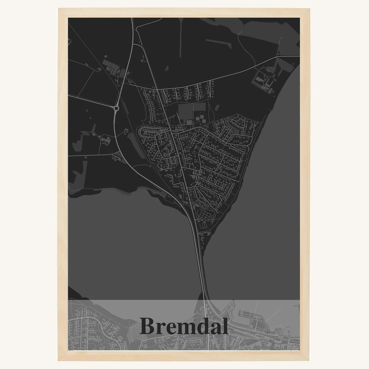 Bremdal plakat – Firkantet 2026 – Mørk grå