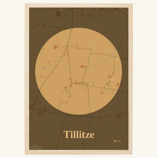 Tillitze plakat – Centrum 2026 – Lys pastel brun