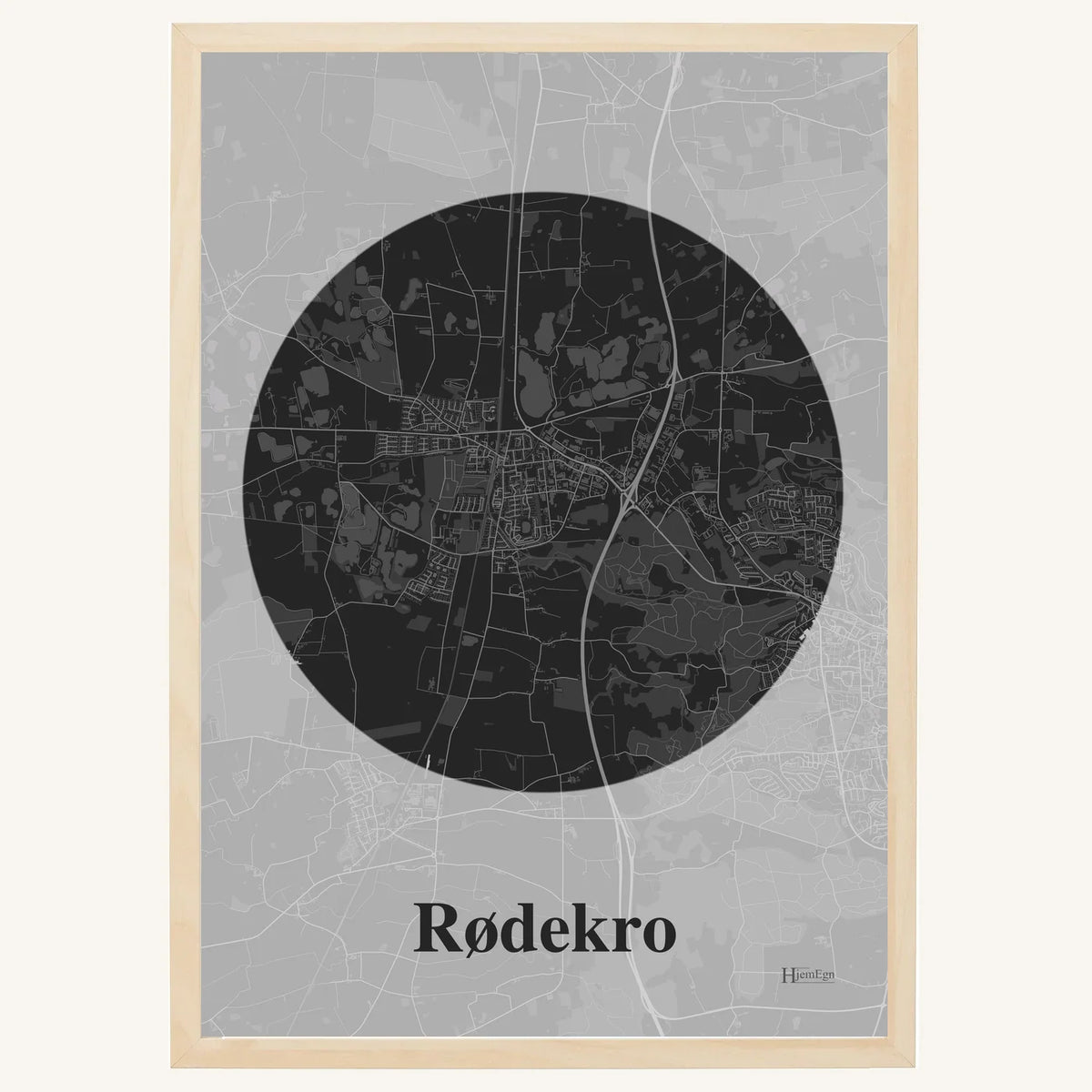 Rødekro plakat – Centrum 2026 – Mørk grå