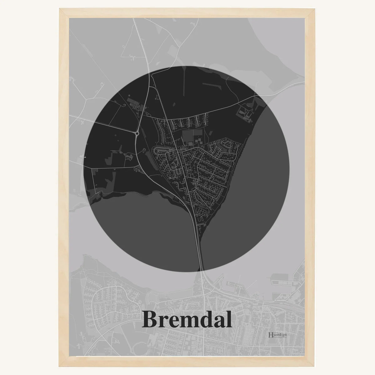 Bremdal plakat – Centrum 2026 – Mørk grå
