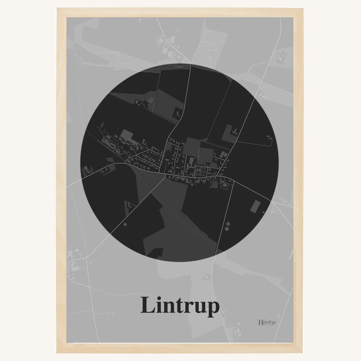 Lintrup plakat – Centrum 2026 – Mørk grå