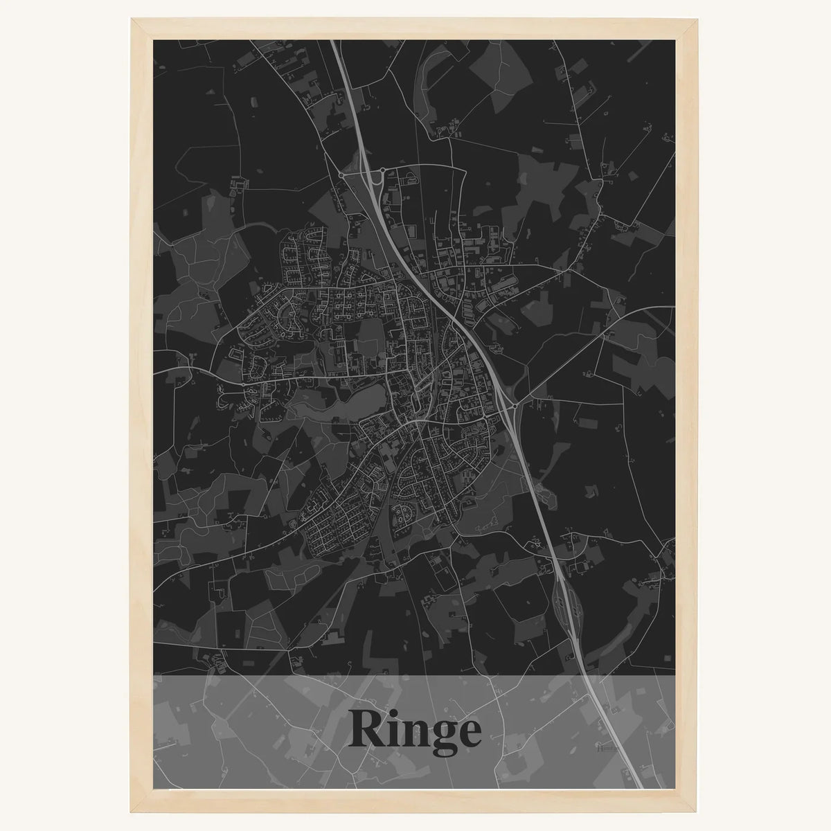 Ringe plakat – Firkantet 2026 – Mørk grå