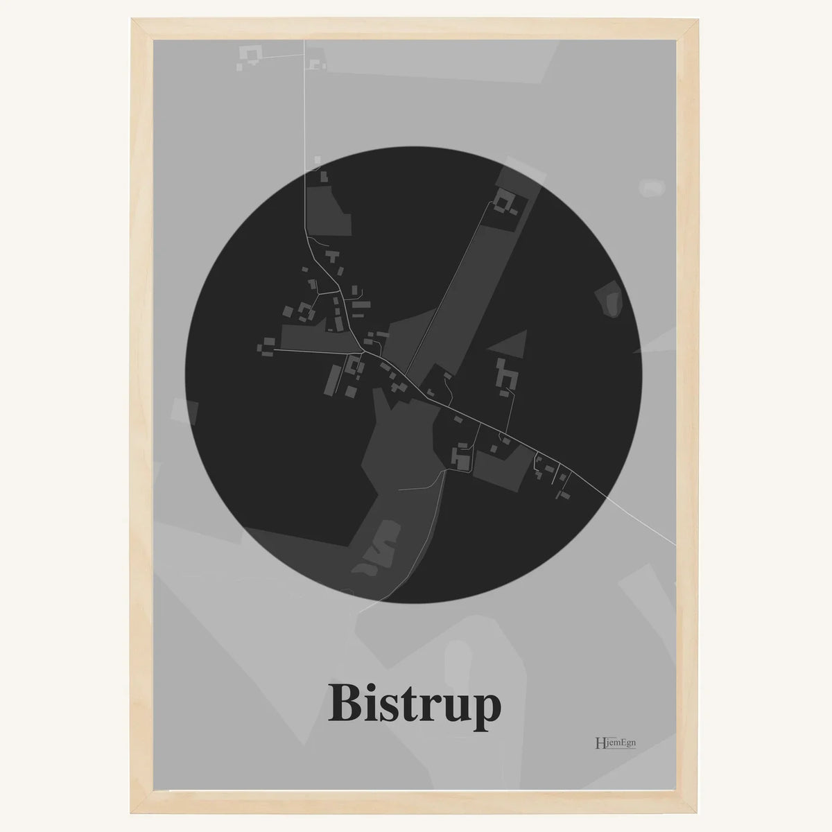Bistrup plakat – Centrum 2026 – Mørk grå