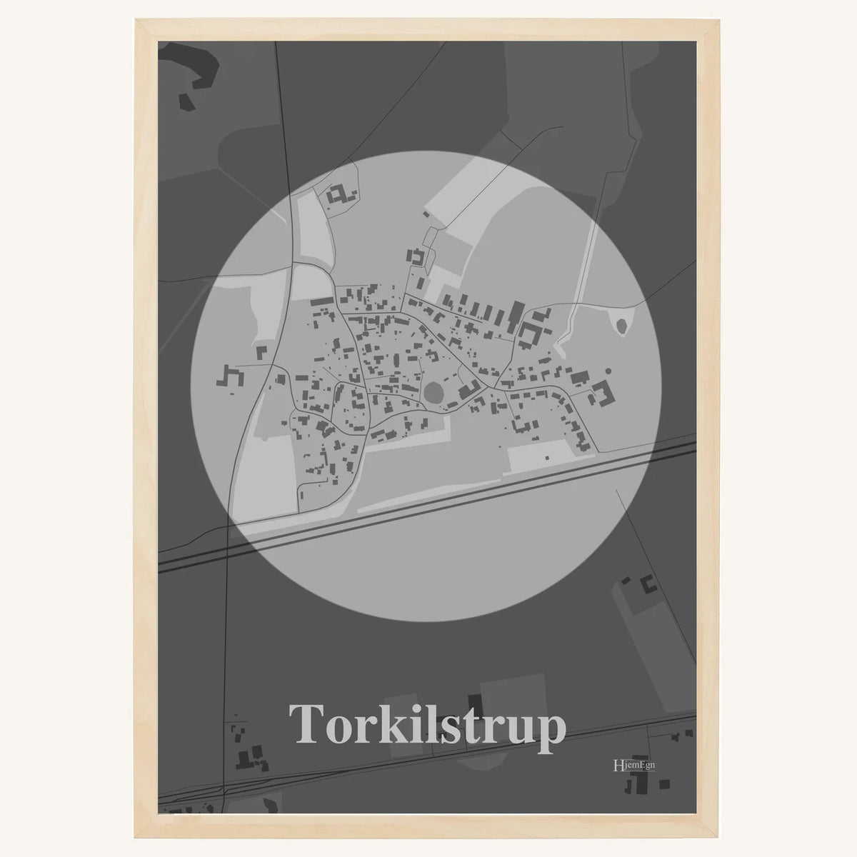 Torkilstrup plakat – Centrum 2026 – Lys pastel grå