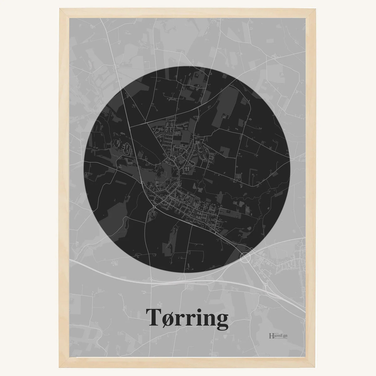 Tørring plakat – Centrum 2026 – Mørk grå