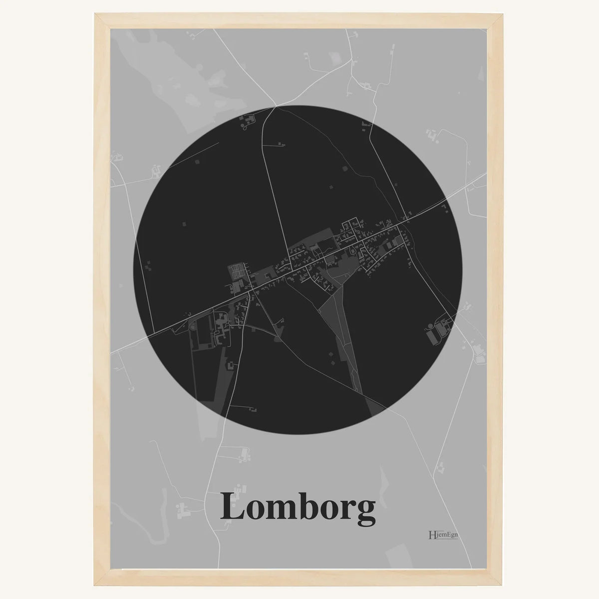 Lomborg plakat – Centrum 2026 – Mørk grå