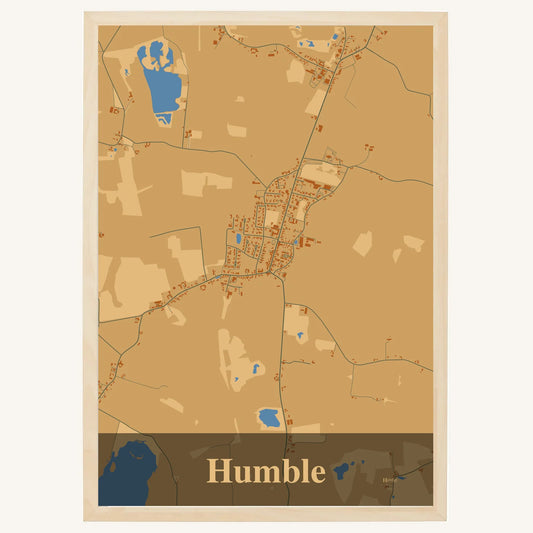 Humble Plakat – Lys pastel brun