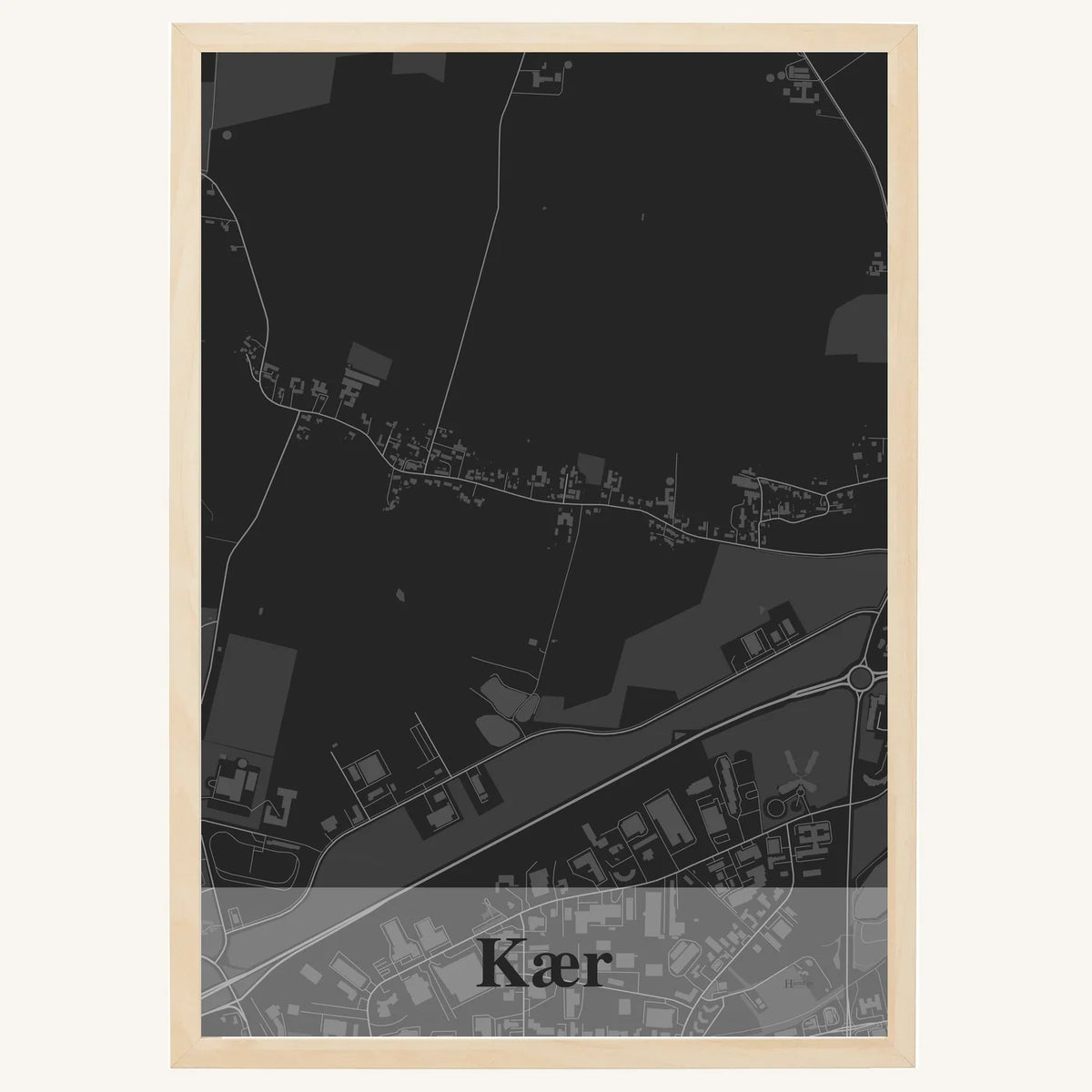 Kær plakat – Firkantet 2026 – Mørk grå