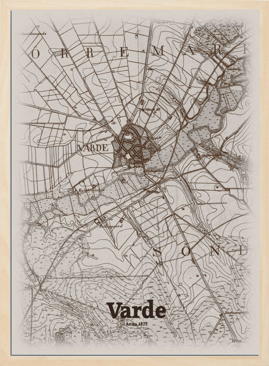 Varde 1875 - HjemEgn Nostalgi plakat - Hjemegn